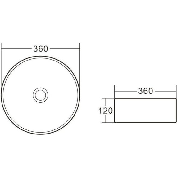 Раковина-чаша BelBagno 36 см BB1357 - 7 Раковина-чаша BelBagno 36 см BB1357 фото 7