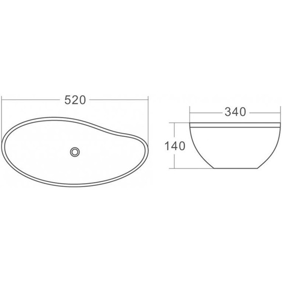 Раковина-чаша BelBagno 52 см BB1362 фото 8