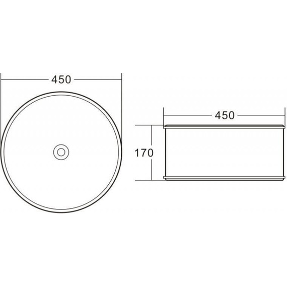 Раковина-чаша BelBagno 45 см BB1383 - 7 Раковина-чаша BelBagno 45 см BB1383 фото 7