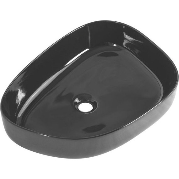 Раковина-чаша BelBagno 55 см BB1435-NERO, черный фото 