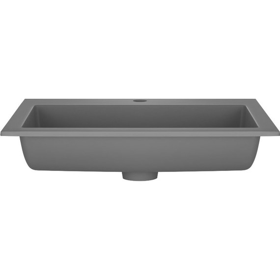 Тумба подвесная с раковиной Vincea Chiara 2D 60 см VMC-2C2600TO (раковина VCB-13600B), дуб табак фото 6