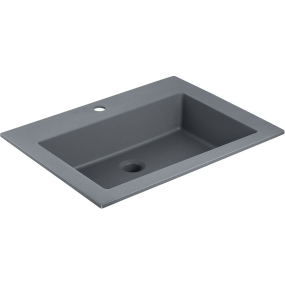 Тумба подвесная с раковиной Vincea Chiara 2D 60 см VMC-2C2600TO (раковина VCB-13600G), дуб табак фото 2