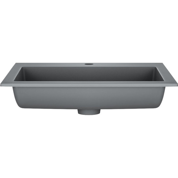 Тумба подвесная с раковиной Vincea Chiara 2D 60 см VMC-2C2600RO (раковина VCB-13600G), тёмный дуб фото 3