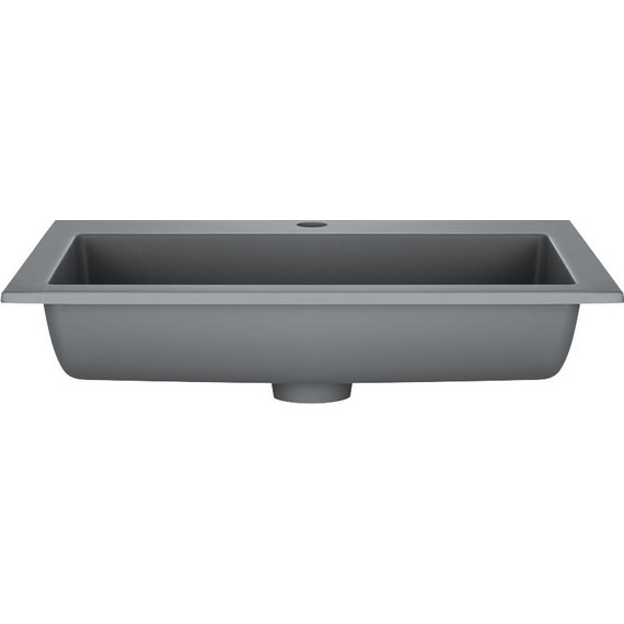 Тумба подвесная с раковиной Vincea Chiara 2D 60 см VMC-2C2600TO (раковина VCB-13600G), дуб табак фото 3