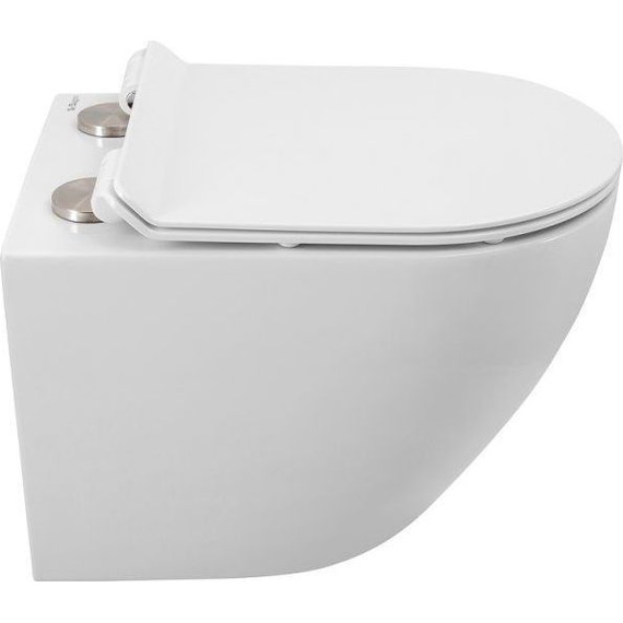 Унитаз подвесной безободковый BelBagno Sfera-Tor BB046CH-TOR (Система смыва торнадо) - 12 Унитаз подвесной безободковый BelBagno Sfera-Tor BB046CH-TOR (Система смыва торнадо) фото 12