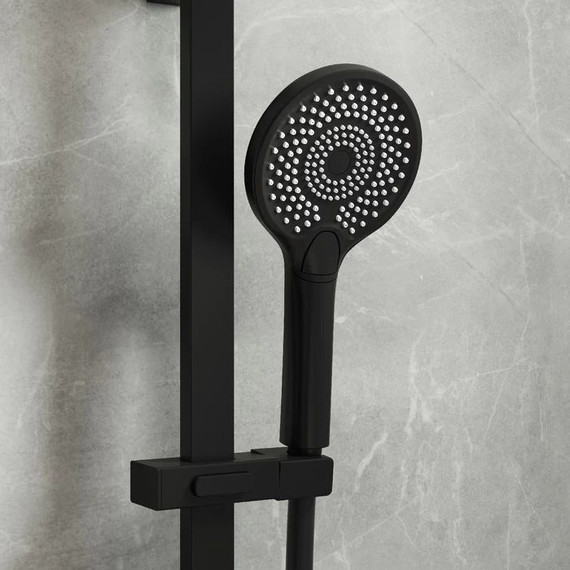 Ручной душ Iddis Optima Home OPH12BPi18, черный матовый фото 4