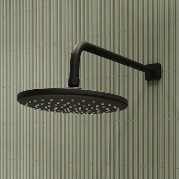 Душевая система для душа Iddis Ray RAYBL02i67, черный матовый - 5 Душевая система для душа Iddis Ray RAYBL02i67, черный матовый фото 5