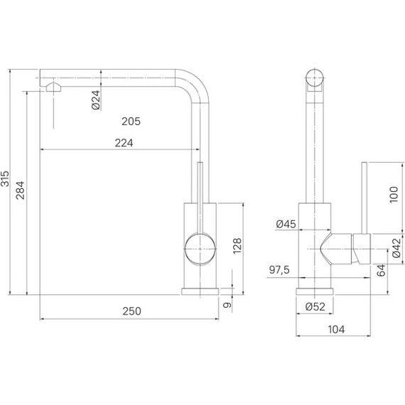 Смеситель для кухни Iddis Rule RULSBL0i05 - 3 Смеситель для кухни Iddis Rule RULSBL0i05 фото 3
