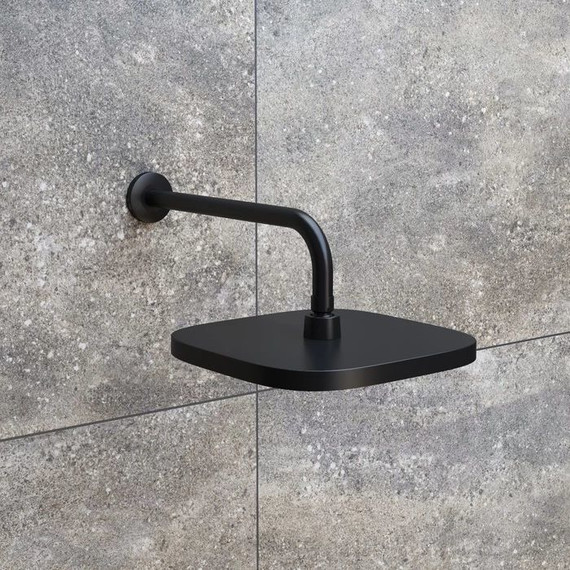 Верхний душ Iddis SpaHome 260x260 мм SPA26BSi64, черный матовый фото 5