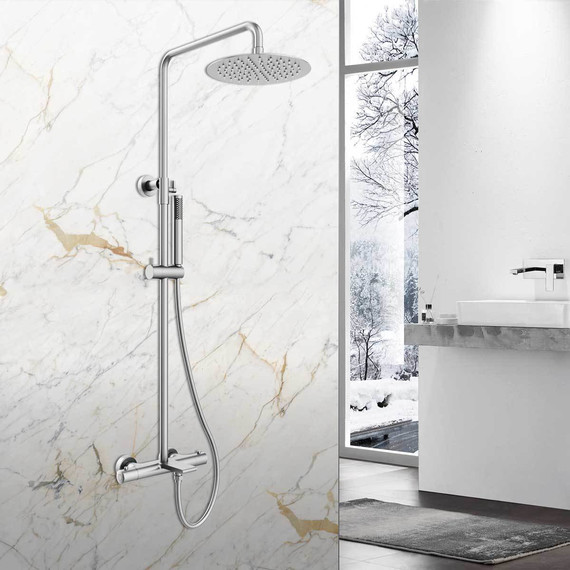 Душевая стойка с термостатом Vincea Vogue VSFS-1V1TCH фото 2