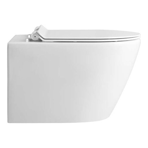 Унитаз подвесной безободковый Vincea Vito VT1-23 с крышкой микролифт фото 2