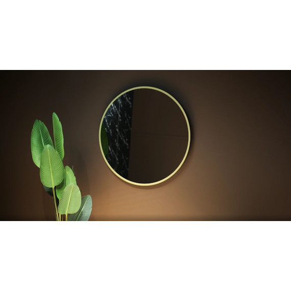 Зеркало Art&Max Sanremo 77 см AM-San-770-DS-F-Gold, античное золото фото 3