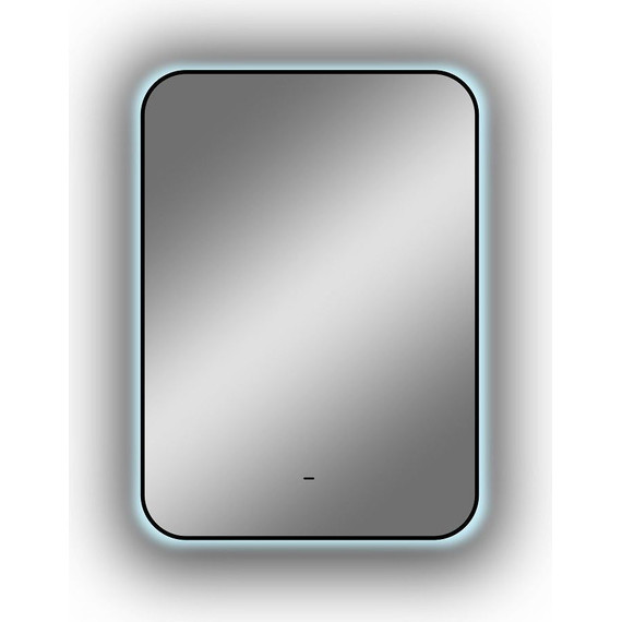 Зеркало Art&Max Siena 50 см AM-Sie-500-700-DS-F, чёрный фото 2