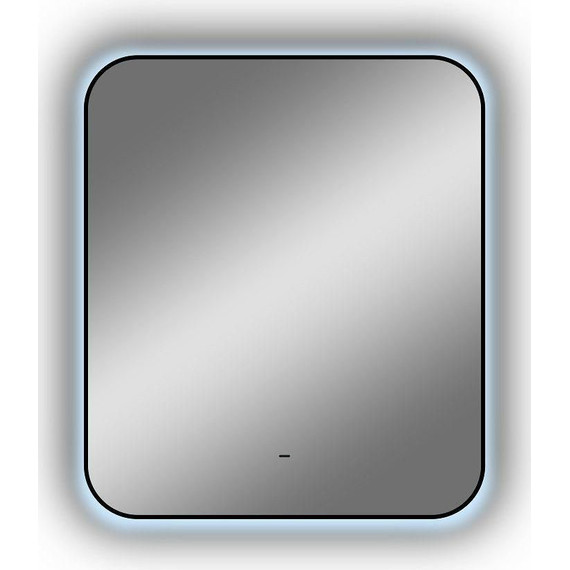 Зеркало Art&Max Siena 60 см AM-Sie-600-700-DS-F, чёрный фото 2