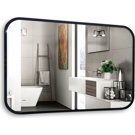 Зеркало Art&Max Siena S 60 см AM-SieS-1200-800-DS-F, чёрный - 2 Зеркало Art&Max Siena S 60 см AM-SieS-1200-800-DS-F, чёрный фото 2