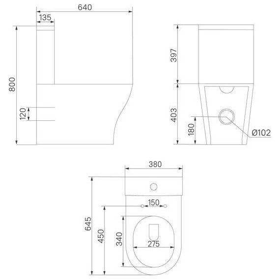 Унитаз-компакт безободковый Iddis Stone STNRDSEi24 с крышкой микролифт фото 6