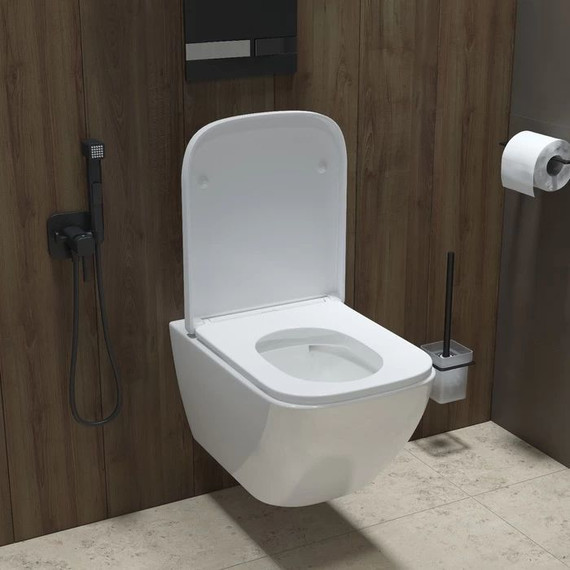 Унитаз подвесной безободковый Iddis Torr TORRDSEi25 с крышкой микролифт - 6 Унитаз подвесной безободковый Iddis Torr TORRDSEi25 с крышкой микролифт фото 6