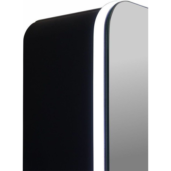 Зеркало-шкаф Art&Max Lecce 57 см AM-Lec-560-850-1D-R-DS-F-Nero R, Nero matt фото 3