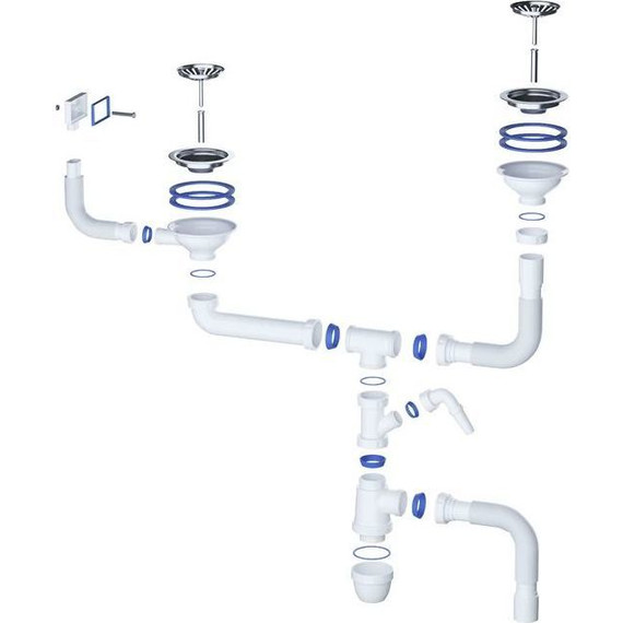 Сифон для мойки Iddis Kitchen Line S21UPS0i84 фото 10