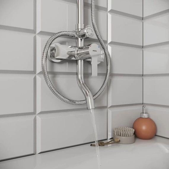 Душевая стойка Milardo Stripe STRSB1FM06 фото 5