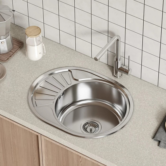 Кухонная мойка Iddis Suno SUN60PDi77, сталь фото 2