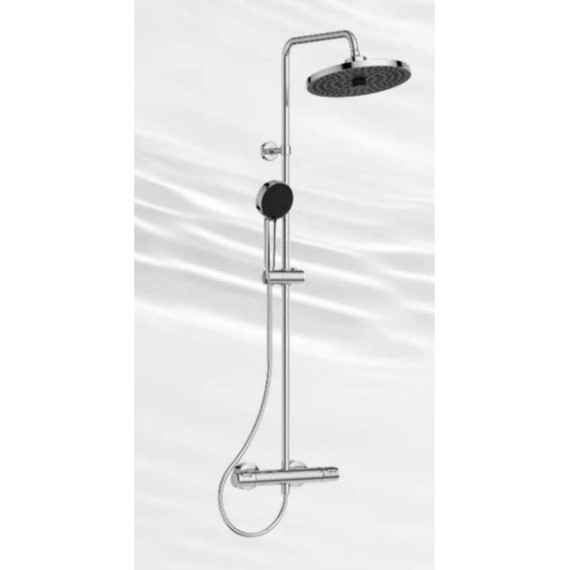 Душевая стойка с термостатом Ideal Standard Ceratherm T25 A7210AA - 7 Душевая стойка с термостатом Ideal Standard Ceratherm T25 A7210AA фото 7