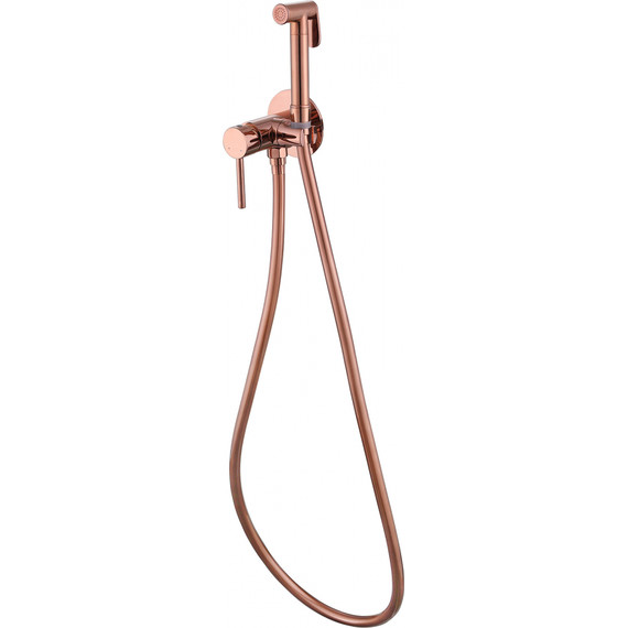 Набор для гигиенического душа Abber Wasser Kreis AF8125RG, розовое золото фото 3