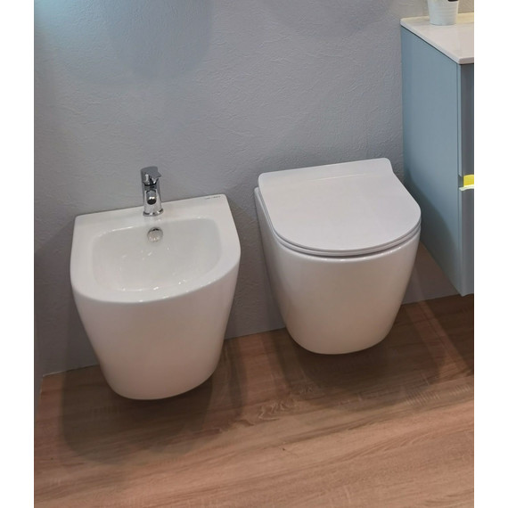 Биде подвесное Art&Max Ovale AM011BH фото 4