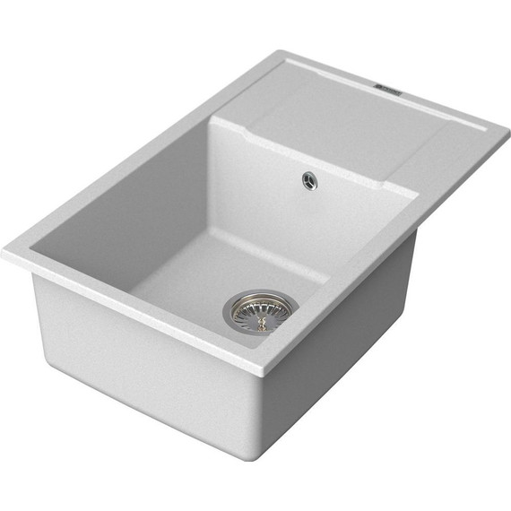 Кухонная мойка Point Велета 78 PN3002W, белый, Цвет производителя: белый фото 2