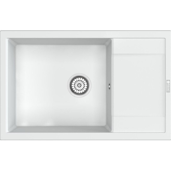 Кухонная мойка Point Велета 78 PN3002W, белый, Цвет производителя: белый фото 