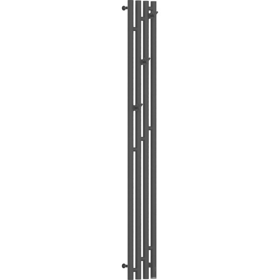 Полотенцесушитель электрический Сунержа Кантата 3.0 П4 1500x159 мм R 15-5847-1516, тёмный титан муар фото 