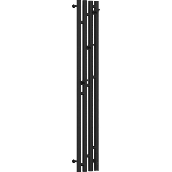 Полотенцесушитель электрический Сунержа Кантата 3.0 П4 1200x159 мм R 15-5847-1216, тёмный титан муар фото 