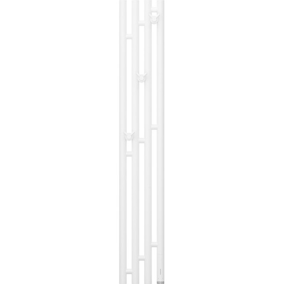 Полотенцесушитель электрический Сунержа Кантата 3.0 П4 1200x159 мм R 30-5847-1216, белый матовый фото 2