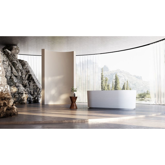 Ванна отдельностоящая Abber AB9436-1.7 170x80 см фото 4