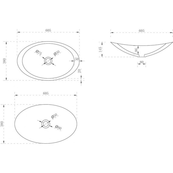 Раковина-чаша прозрачная Abber Kristall 60 см AT2808Emerald, зеленый фото 5