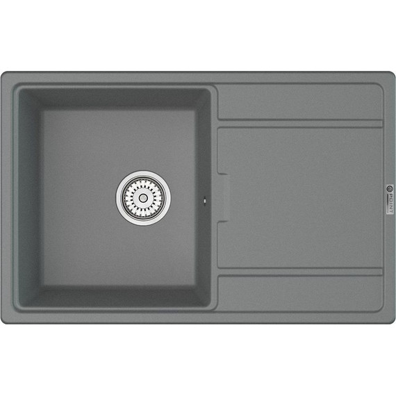 Кухонная мойка Point Лаура 78 PN3005AL, серый, Цвет производителя: серый фото 