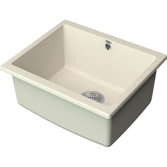 Кухонная мойка Point Сидли 55 PN3007BG, светло-бежевый, Цвет производителя: светло-бежевый фото 2