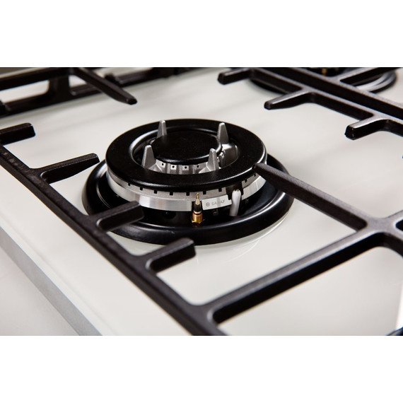 Газовая варочная поверхность Oasis P-3GWT (белое стекло) фото 4