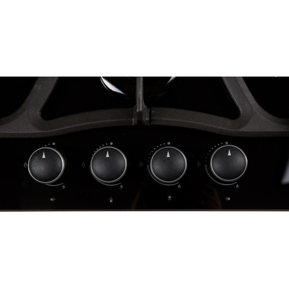 Газовая варочная поверхность Oasis P-GBTT (чёрное стекло) фото 2