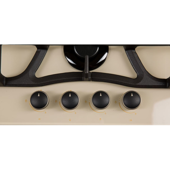 Газовая варочная поверхность Oasis P-GITT (бежевое стекло) фото 2