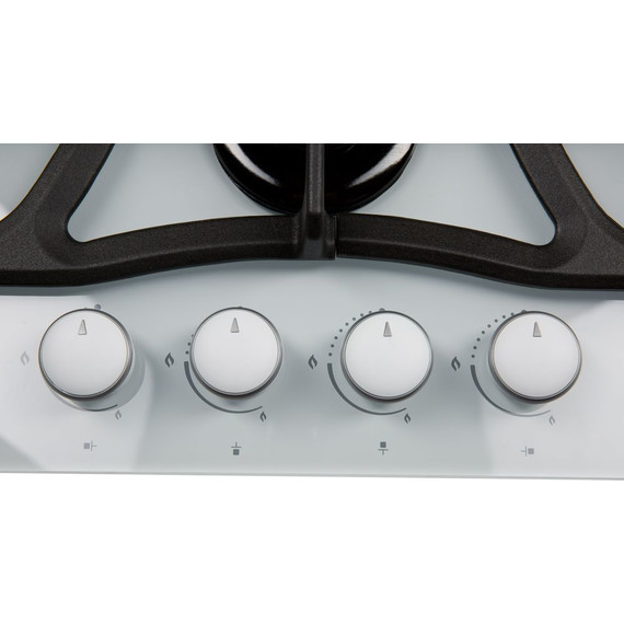 Газовая варочная поверхность Oasis P-GWTT (белое стекло) фото 2