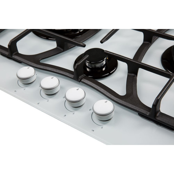 Газовая варочная поверхность Oasis P-GWTT (белое стекло) фото 4