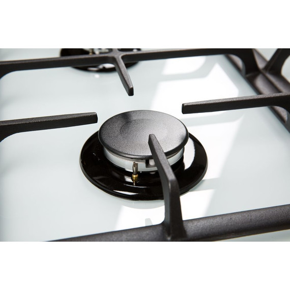 Газовая варочная поверхность Oasis P-GWT (белое стекло) фото 5