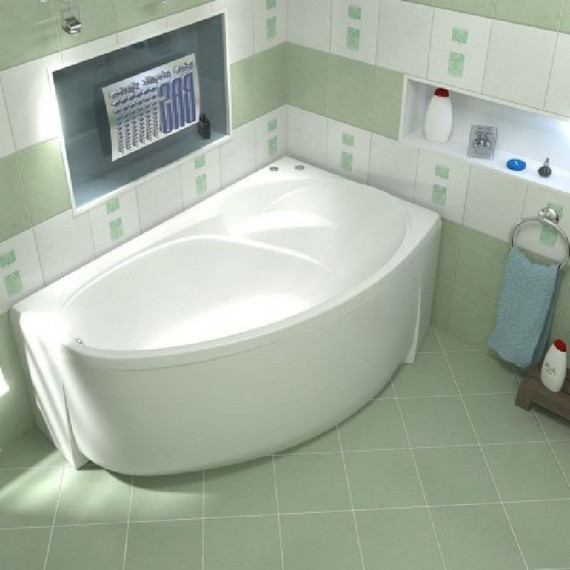 Ванна акриловая 160*90 Bas ФЛОРИДА R - 5 Ванна акриловая 160*90 Bas ФЛОРИДА R фото 5