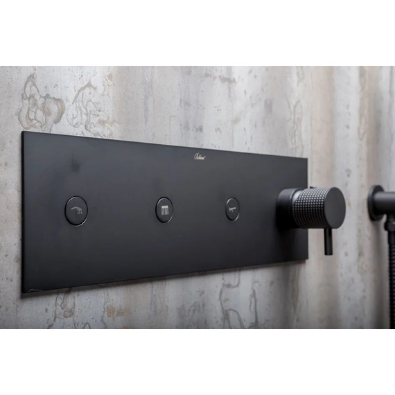 Душевая система для душа Boheme Fusion 130-B, чёрный матовый, Цвет производителя: чёрный матовый фото 3