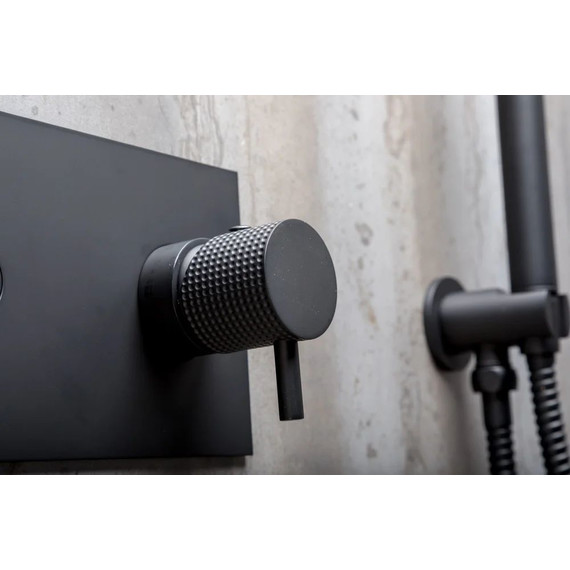 Душевая система для душа Boheme Fusion 130-B, чёрный матовый, Цвет производителя: чёрный матовый фото 4