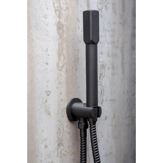 Душевая система для душа Boheme Fusion 130-B, чёрный матовый, Цвет производителя: чёрный матовый фото 5