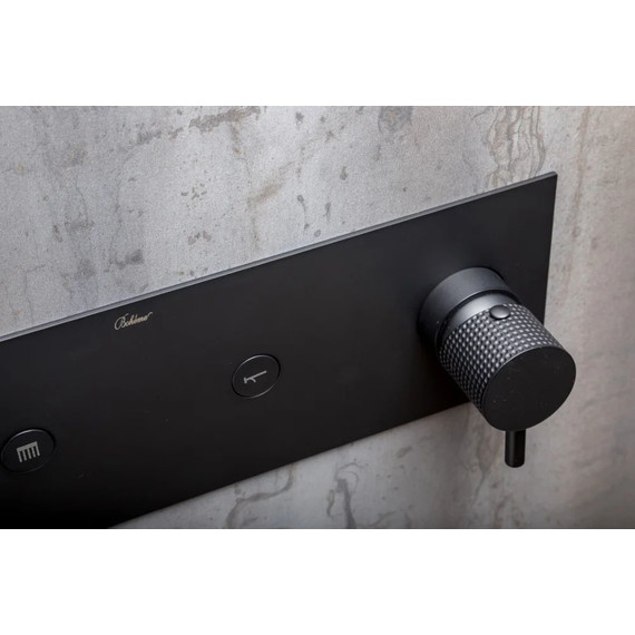 Душевая система для душа Boheme Fusion 130-B, чёрный матовый, Цвет производителя: чёрный матовый фото 7