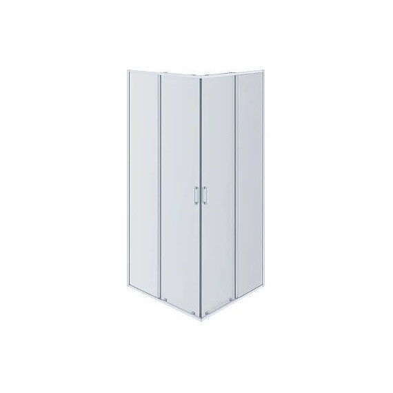 Душевое ограждение Aquatek 90x90 см AQ ARI KV09020CH, хром/прозрачное фото 