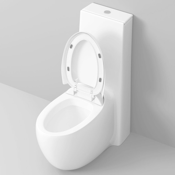 Унитаз-моноблок Grossman Solis GR-4424 с крышкой микролифт - 8 Унитаз-моноблок Grossman Solis GR-4424 с крышкой микролифт фото 8